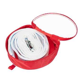 Трос буксировочный 10т, 5м, с двумя крюками, в чехле REXANT