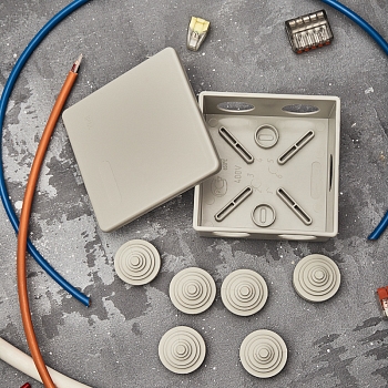 Коробка распаячная ОУ 85х85х40 мм, IP44 REXANT