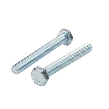 Болт шестигранный DIN 933, 10х80мм, пакет (2 шт/уп) KRANZ