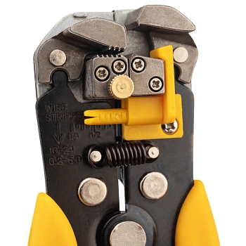 Инструмент HT-766 для зачистки кабеля 0,2-6,0мм² и обжима наконечников REXANT