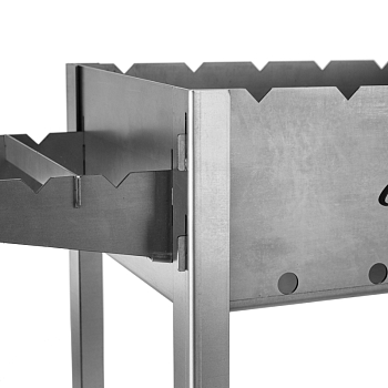 Мангал разборный 910х295х155мм, с сумкой, в картонной коробке СОКОЛ