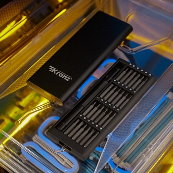 Набор отверток для точных работ RA-03, 25 предметов KRANZ