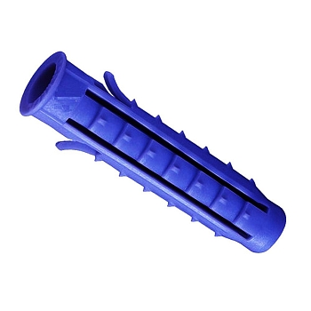 Дюбель распорный 12х70мм, синий, полипропилен, пакет (50 шт/уп) KRANZ