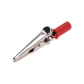 Зажим крокодил, длина 53мм, ток 15A, 2 шт., пакет БОПП REXANT