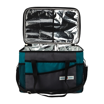 Сумка-холодильник (термосумка) 20л, 2 слоя утепления ЧЕТЫРЕ СЕЗОНА