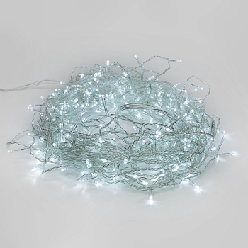 Гирлянда Твинкл-Лайт 20 м, прозрачный ПВХ, 160 LED, цвет белый