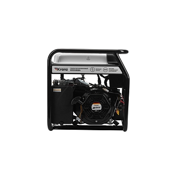 Генератор бензиновый KR5500EA, 5,5кВт, 230В, 25л, коннектор автоматики, электростартер KRANZ