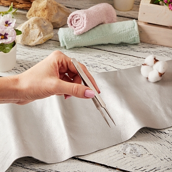 Пинцет прямой с острыми кончиками 125мм (блистер) REXANT