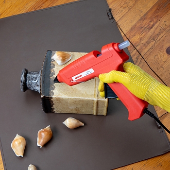 Пистолет клеевой, 40Вт, Ø11мм, без кнопки, блистер REXANT