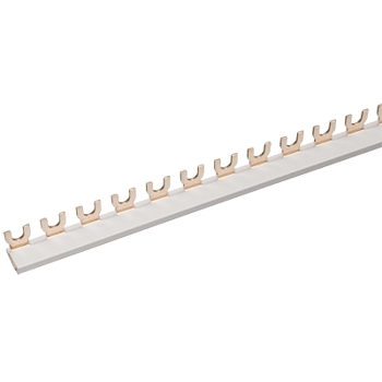 Шина соединительная типа FORK вилка 1Р 63А 1м REXANT