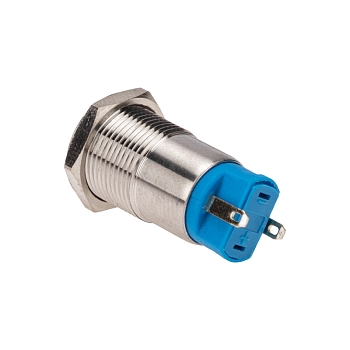 Кнопка антивандальная Ø12 Б/Фикс (2с) OFF-(ON) выпуклая (A12-B2) REXANT