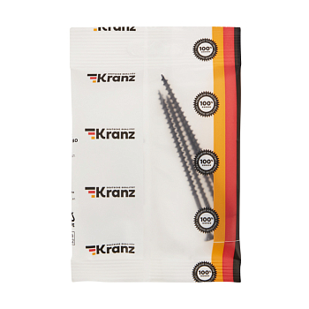 Саморез гипсокартон-дерево 4,2х90 мм, пакет (4 шт/уп) KRANZ