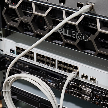 Шнур коммутационный, патч-корд F/UTP RJ45-RJ45, CAT 5e, LSZH серый, 2м REXANT