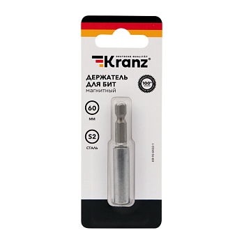 Магнитный держатель для бит 60 мм (1 шт./уп.) Kranz