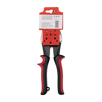 Ножницы по металлу левые 260мм никелированные, двухкомпонентные рукоятки REXANT