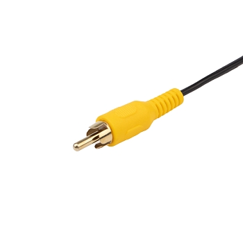 Шнур Стерео 3,5мм 4C - 3 RCA, 1,5м, Gold REXANT
