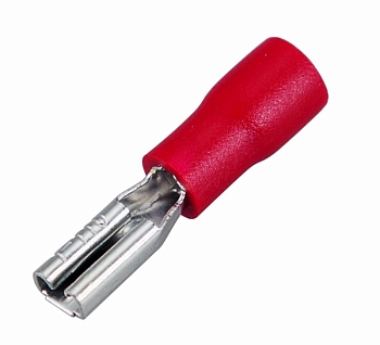 Клемма плоская изолированная РПи-м 1.5-(2.8)/РпИм 1,25-250 гнездо 3.8 мм, 0.5-1.5 мм², в упак. 10 шт. REXANT