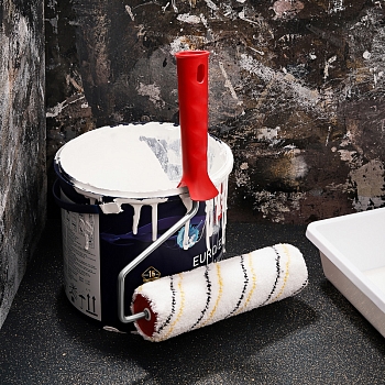 Валик микрофибра, ворс 9 мм, ширина ролика 180 мм, бюгель 6 мм, Ø 42 мм REXANT