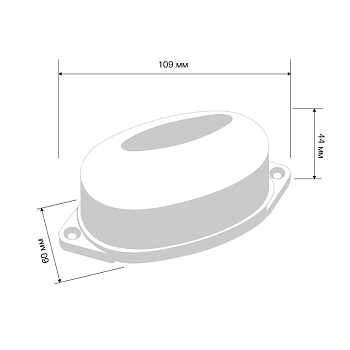 Лампа-строб светодиодная накладная 30 LED, 3,5Вт, БЕЛЫЙ, 230В NEON-NIGHT