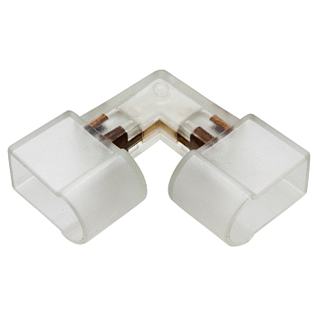 Коннектор для Гибкого Неона 12х26 внутренний угол (без иглы) (цена за 1 шт.)