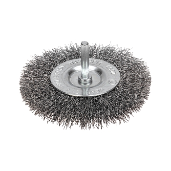 Щетка дисковая для дрели, витая стальная проволока, 100мм KRANZ