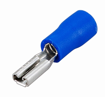 Клемма плоская изолированная РПи-м 2.5-(2.8)/РпИм 2-250 гнездо 3.8 мм, 1.5-2.5 мм², в упак. 10 шт. REXANT