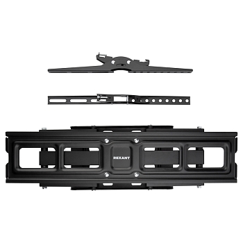 Кронштейн для телевизора 37"-75", наклонно-поворотный, двойное колено REXANT