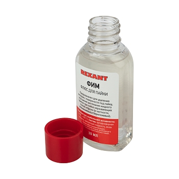 Флюс для пайки, ФИМ, 30мл, флакон REXANT