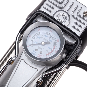 Компрессор автомобильный усиленный двухпоршневой (60л/мин, 10 АТМ) REXANT