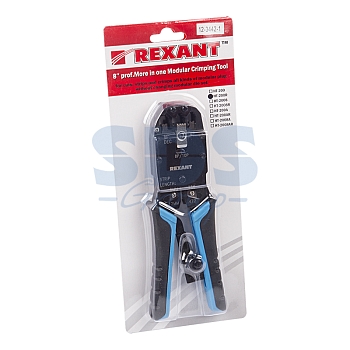 Кримпер HT-200R ТАЙВАНЬ для обжима 10P10C, 8P8C, 6P6C, 4P4C REXANT