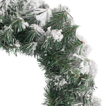 Заснеженный еловый венок NEON-NIGHT Ø 45 см, ПВХ