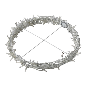 Шар светодиодный 230V, диаметр 30 см, 120 светодиодов, эффект мерцания, цвет белый NEON-NIGHT