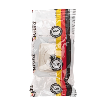 DEA Розетка TV Проходная с/у мех. Беж KRANZ