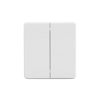 Выключатель ROUND 2 кл 10А с/у перламутр KRANZ