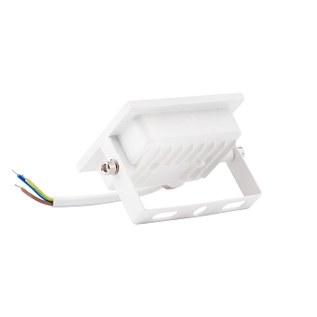 Прожектор светодиодный СДО 10Вт 800Лм 5000K нейтральный свет, белый корпус REXANT