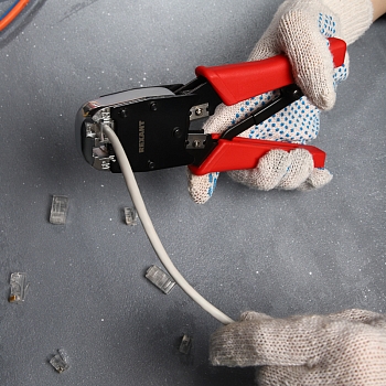 Кримпер HT-500R для обжима 8P8C, 6P4C REXANT