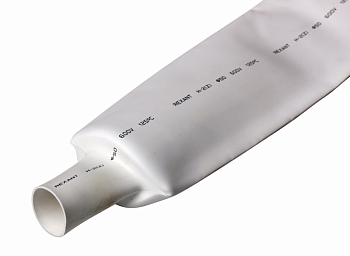 Трубка термоусаживаемая ТУТ нг 50,0/25,0мм, белая, упаковка 10 шт. по 1м REXANT