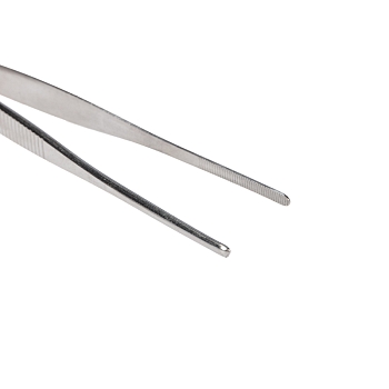 Пинцет прямой, рифленый 200мм (блистер) REXANT