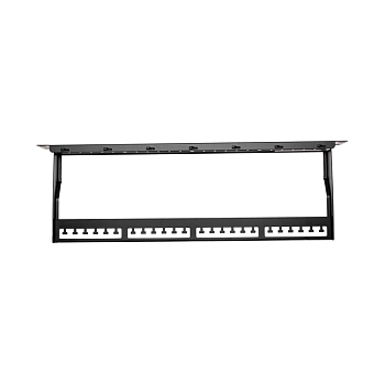 Панель коммутационная наборная 19", 1U, 24 порта, UTP REXANT PRO