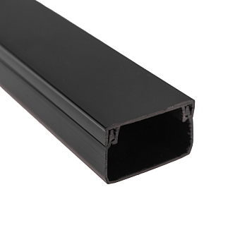 Кабель-канал 25x25мм, Черный REXANT