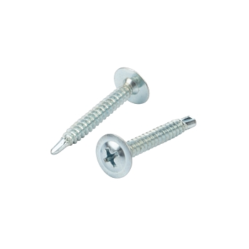 Саморез с прессшайбой ПШС сверло 4,2х32мм, короб (200 шт/уп) KRANZ