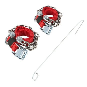 Цепи (браслеты) противоскольжения для легковых автомобилей (колеса 165-205 мм), 2 шт. REXANT