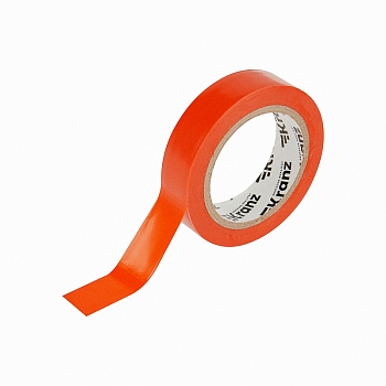 Изолента ПВХ 0,13х15мм, 10м, красная KRANZ