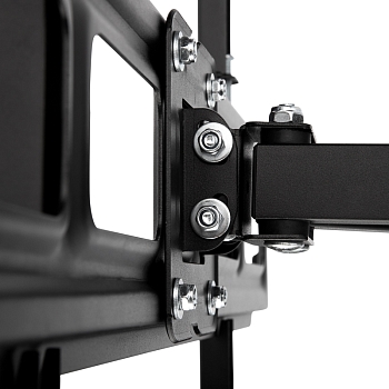 Кронштейн для телевизора 32"-65", наклонно-поворотный, двойное колено, серия HOME REXANT