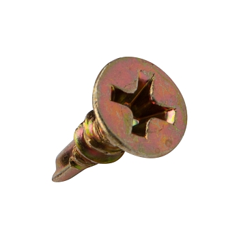 Саморез оконный сверло 3,9х13мм, желтый цинк, короб (500 шт/уп) KRANZ