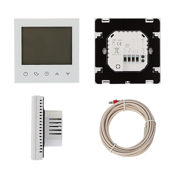 Терморегулятор цифровой R100W сенсорный, програмируемый, белый REXANT