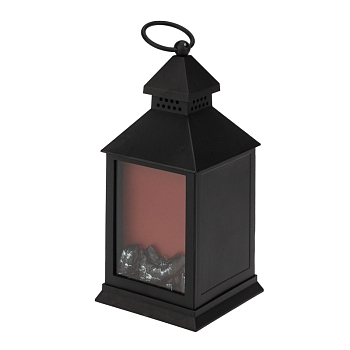 Светодиодный камин Волшебный фонарь с эффектом живого огня 11х11х24,5 см, батарейки 3хАА (не в комплекте)