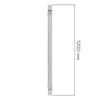 Светильник линейный СПО призма IP20 36Вт 185-265В 4000K нейтральный свет 1,2м REXANT