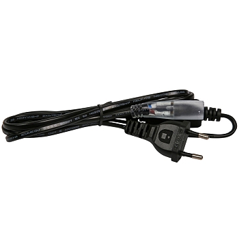 Установочный набор для дюралайта 2W диаметр 13мм (блок питания ПВХ с диодным мостом и вилкой, заглушка, игла, термоусадка) до 100м