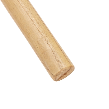 Киянка резиновая 680 г, черная резина, деревянная рукоятка KRANZ